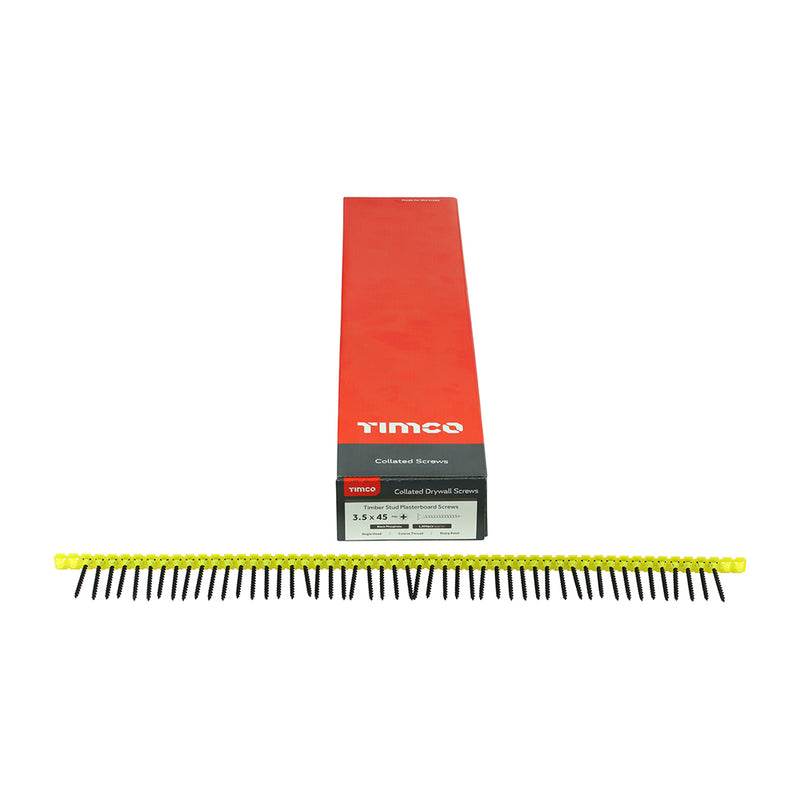 Timco | Collated Drywall Coarse Black 3.5 x 45