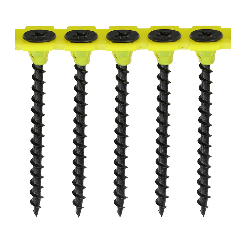 Timco | Drywall Screw PH2 Collated Black 3.5 x 50