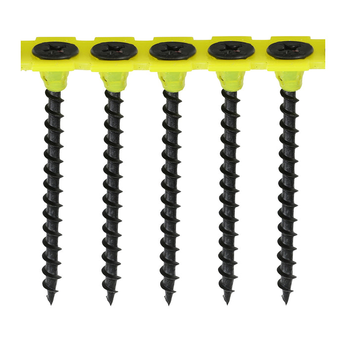 Timco | Drywall Screw PH2 Collated Black 3.5 x 50