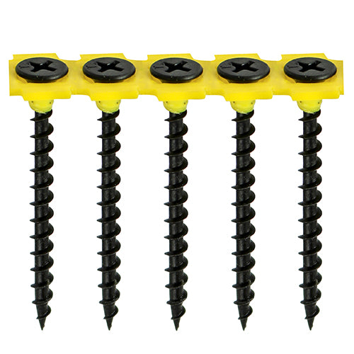 Timco | Drywall Screw PH2 Collated Black 4.2 x 65