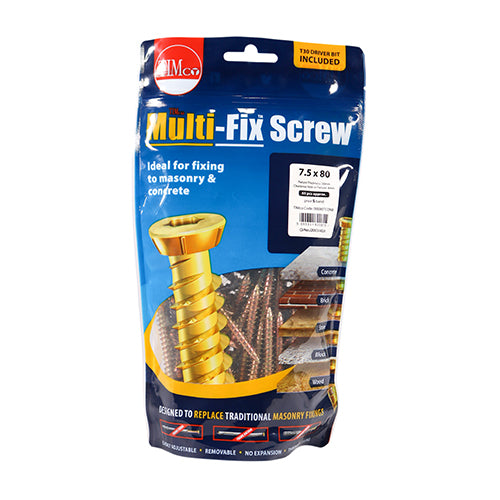 Timco | Multi-Fix Concrete Screw 7.5 x 80