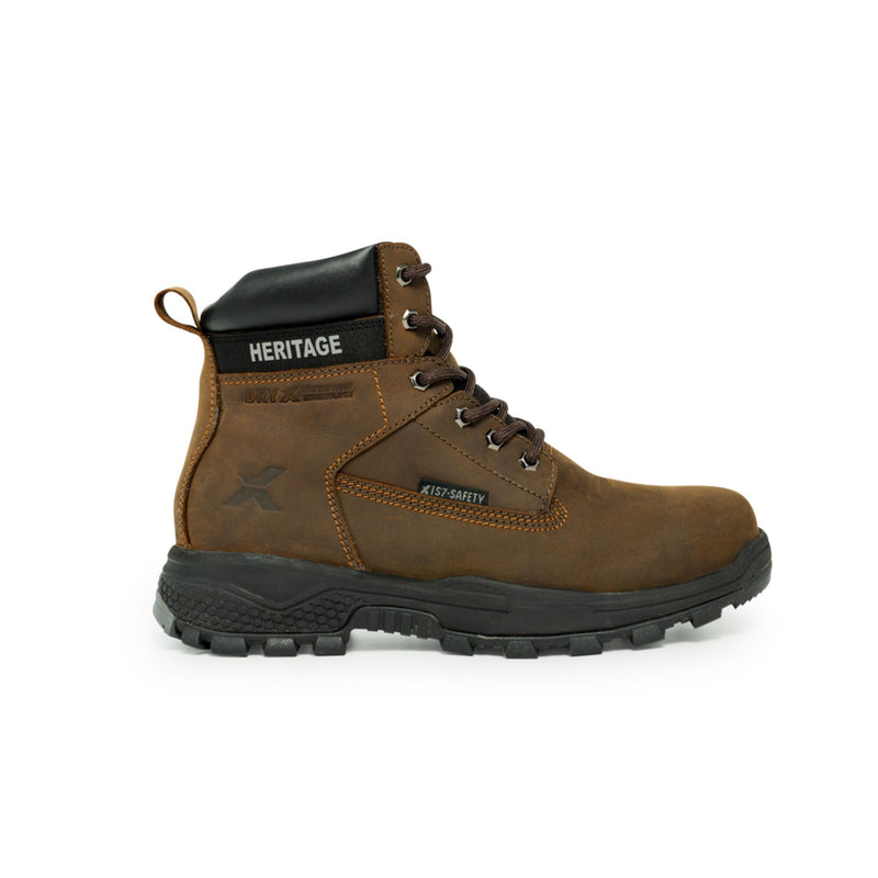 Xpert Heritage Legend Waterproof S7L Safety Boot Brown