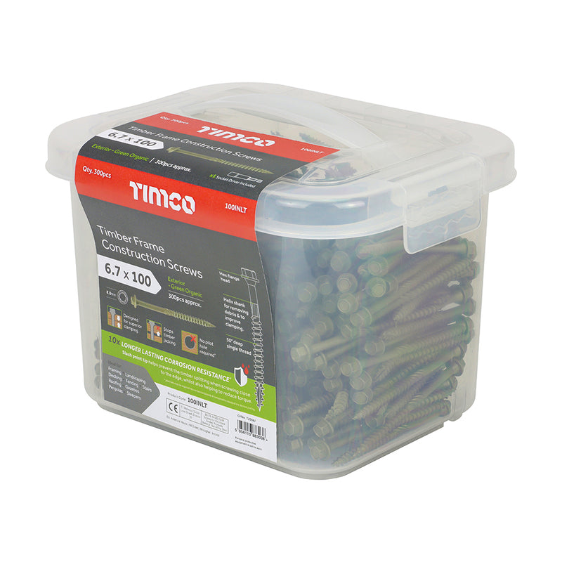 Timco | Timber Frame Screws 6.7 x 100
