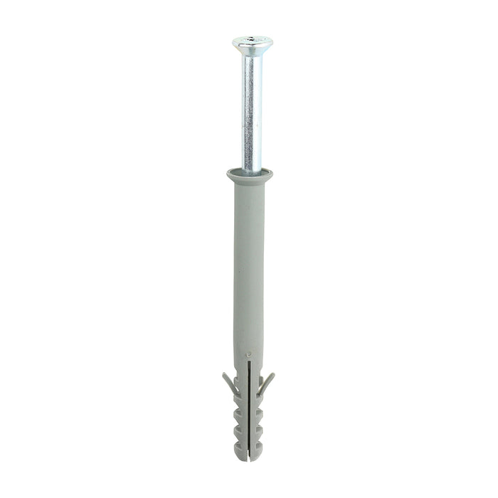 Timco | Nylon Frame Fixing - PZ - Zinc 10.0 x 100