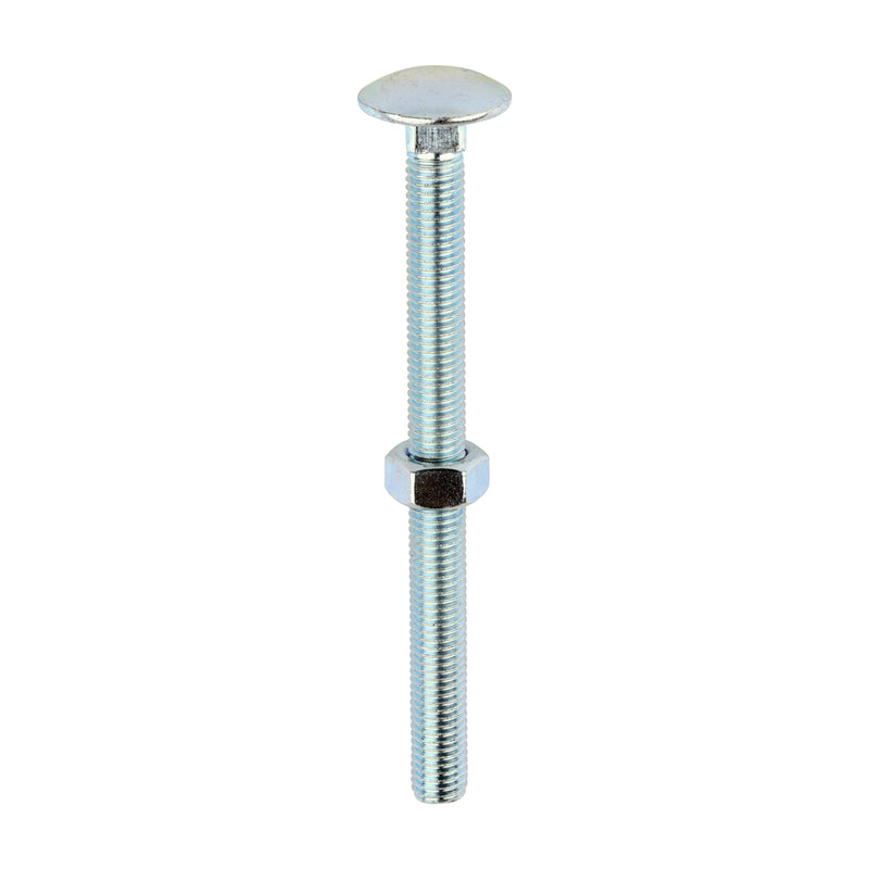Timco | M12 x 150 Carriage Bolt & Hex Nut