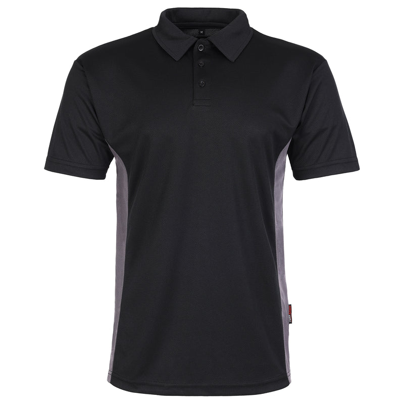 TUFFSTUFF ELITE POLO SHIRT BLACK