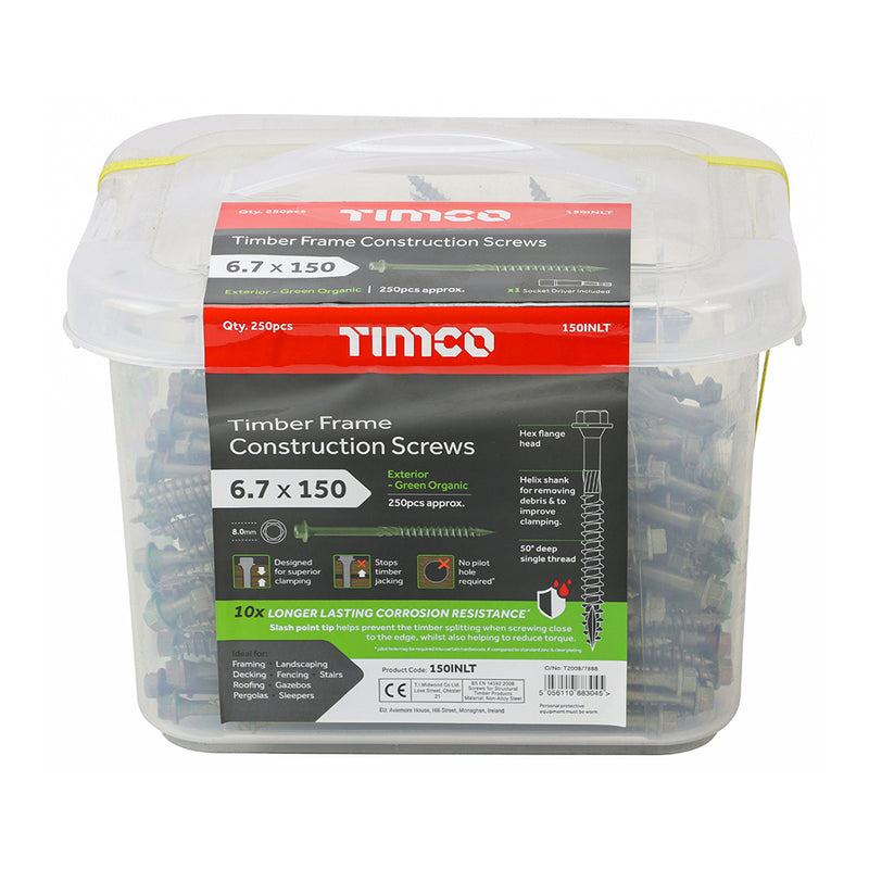 Timco | Timber Frame Screws 6.7 x 150