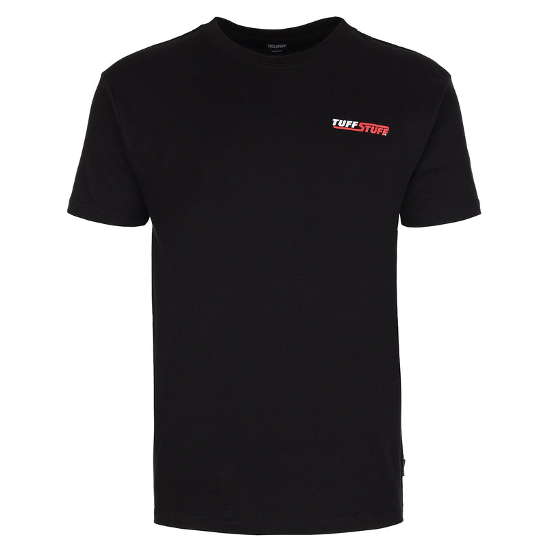TUFFSTUFF LOGO T-SHIRT BLACK