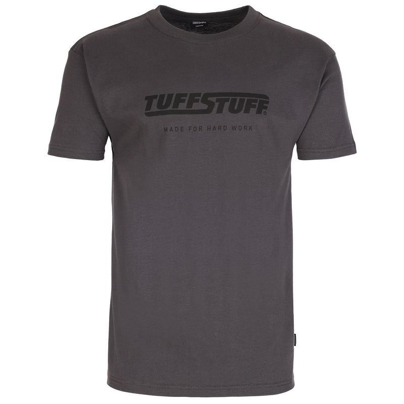 TUFFSTUFF LOGO T-SHIRT GREY