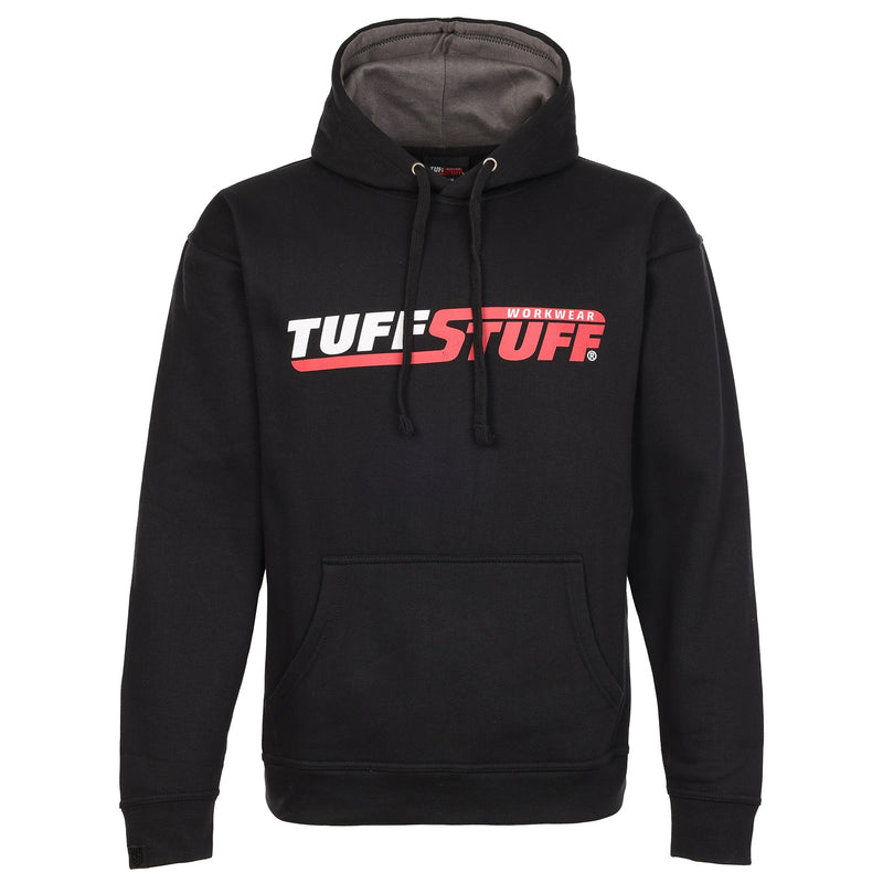 TUFFSTUFF LOGO HOODIE BLACK
