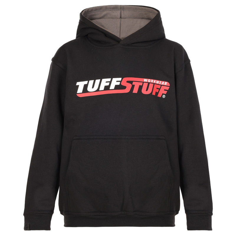 TUFFSTUFF JUNIOR LOGO HOODIE BLACK