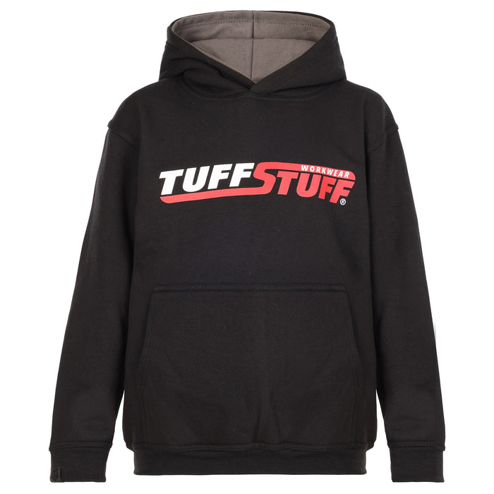 TUFFSTUFF JUNIOR LOGO HOODIE BLACK
