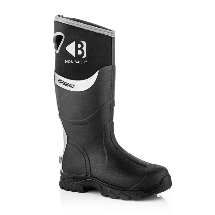 Walkerz® Non-Safety Black Rubber/Neoprene Wellington Boot