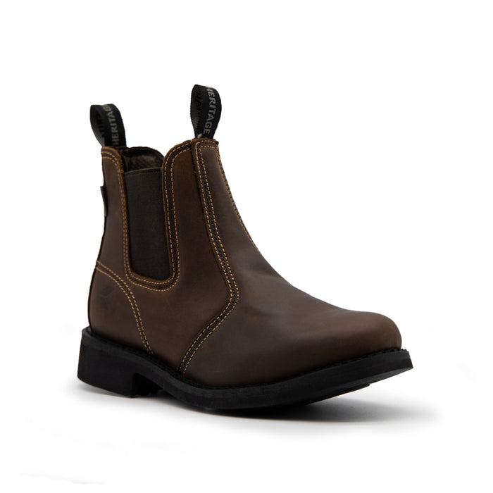 Xpert Heritage Chelsea Non-Safety Boot Brown
