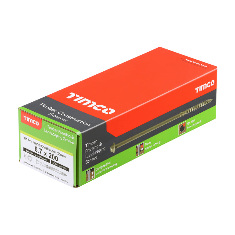 Timco | Timber Frame Screws 6.7 x 200
