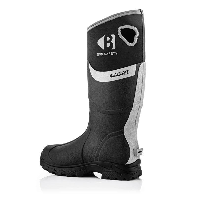 Walkerz® Non-Safety Black Rubber/Neoprene Wellington Boot