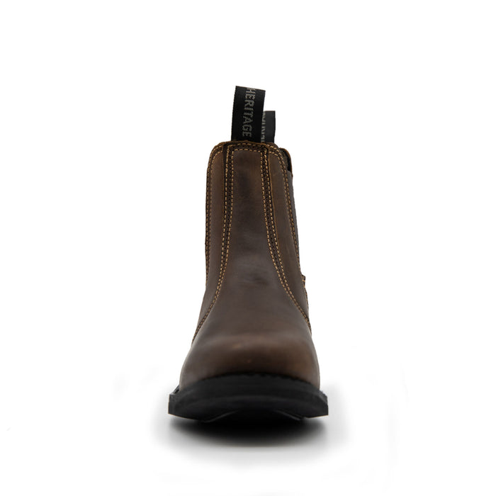 Xpert Heritage Chelsea Non-Safety Boot Brown