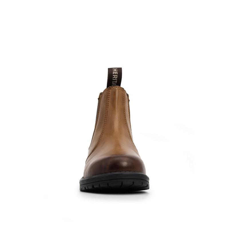 Xpert Heritage Wrangler Junior Dealer Boot Burnished Tan