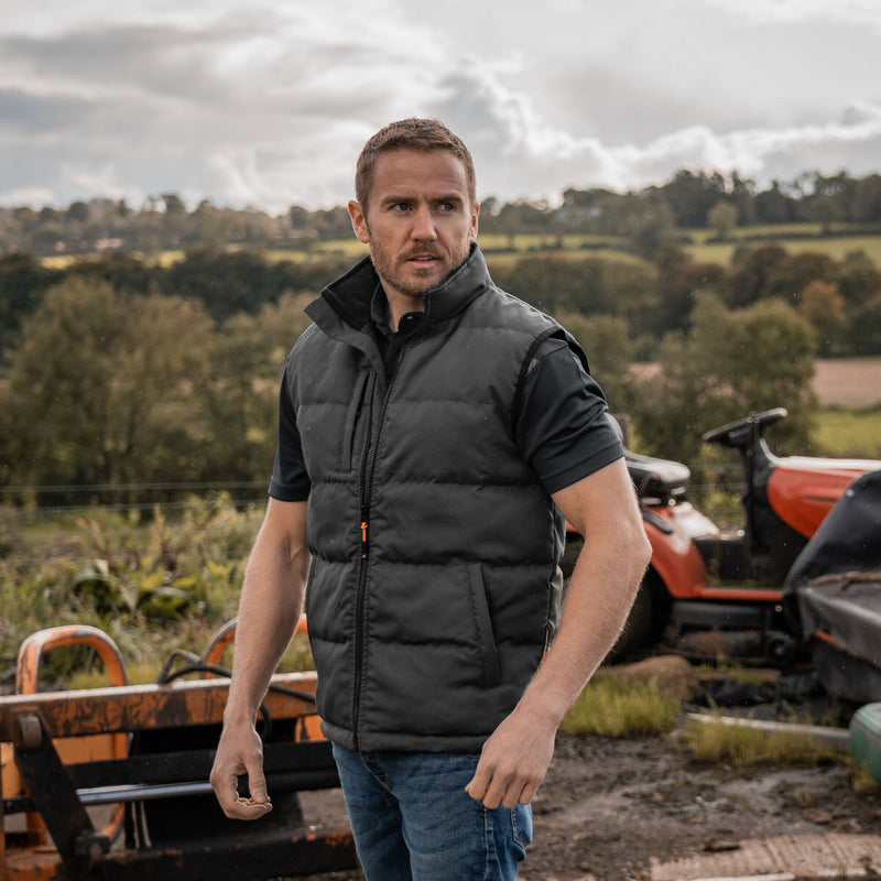 Xpert Core Padded Work Bodywarmer Grey