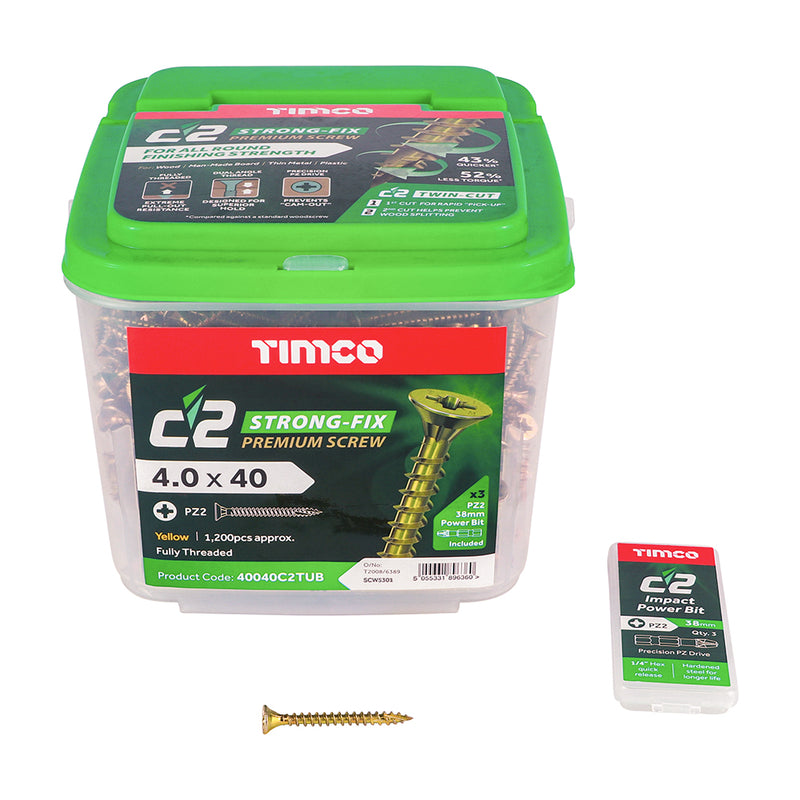 Timco | C2 Strong-Fix PZ 4.0 x 40