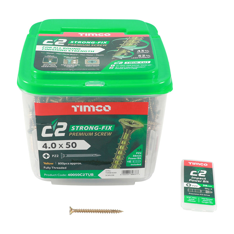 Timco | C2 Strong-Fix PZ 4.0 x 50