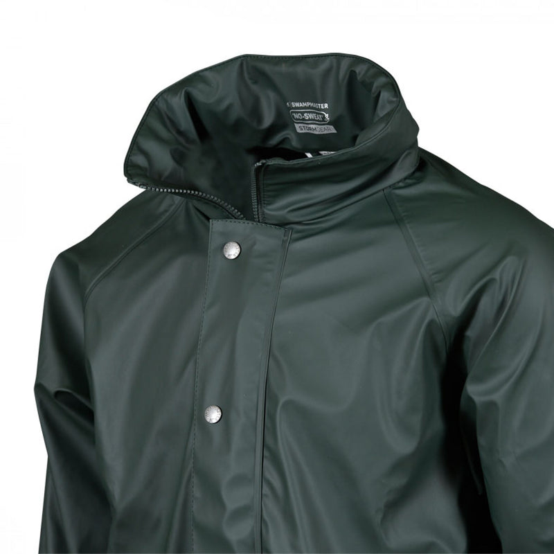 Swampmaster No-Sweat Stormgear Waterproof Jacket Green