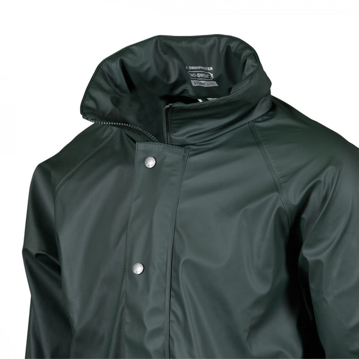 Swampmaster No-Sweat Stormgear Waterproof Jacket Green