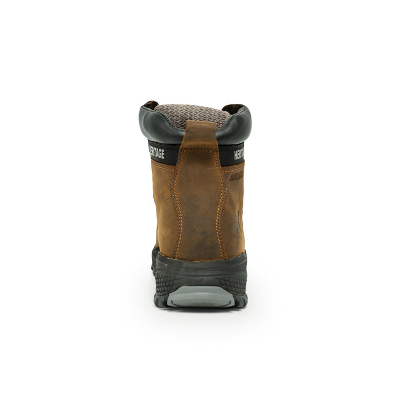Xpert Heritage Legend Waterproof S7L Safety Boot Brown