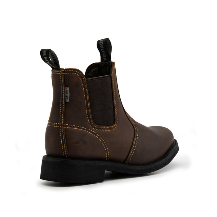 Xpert Heritage Chelsea Non-Safety Boot Brown
