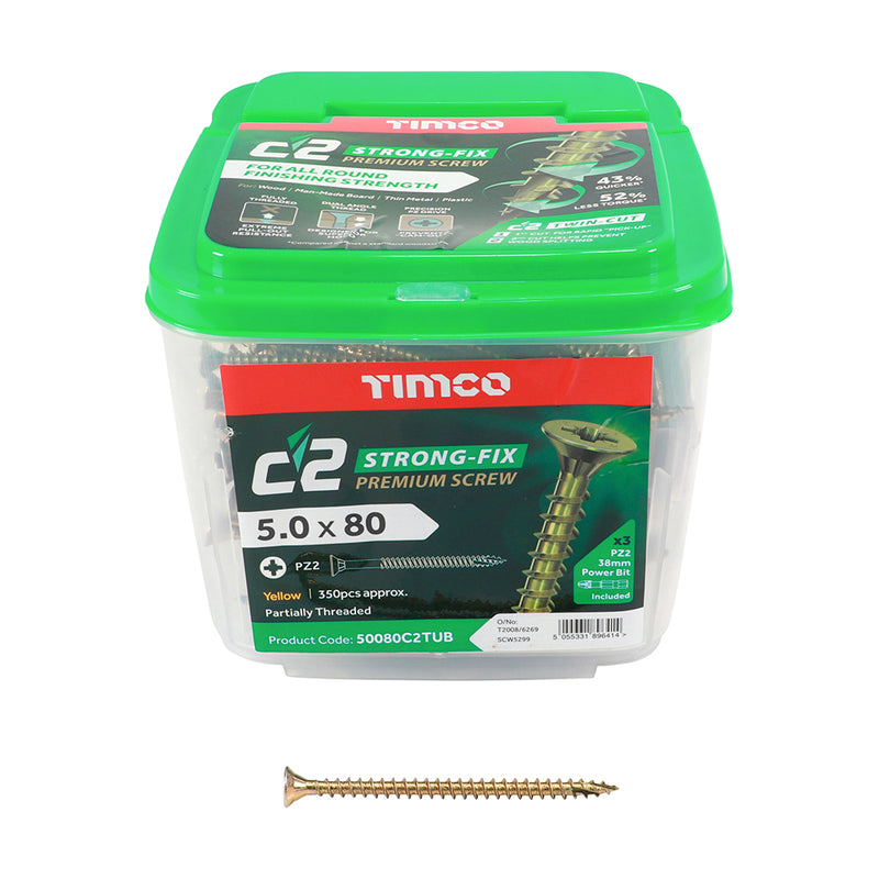 Timco | C2 Strong-Fix PZ 5.0 x 80