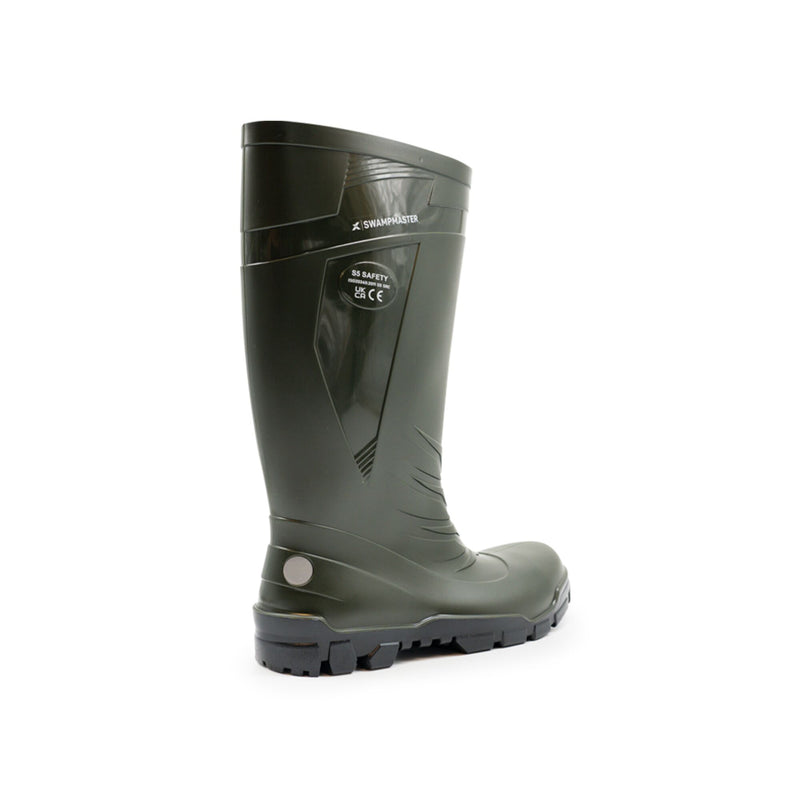 Swampmaster Titan S5 Safety PVC Wellington Green