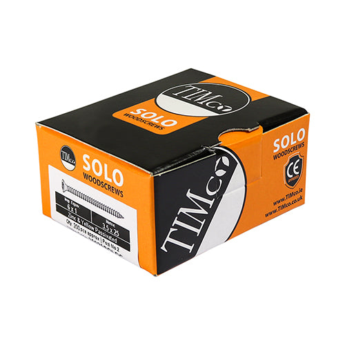 Timco | Solo Woodscrew PZ2 6.0 x 200