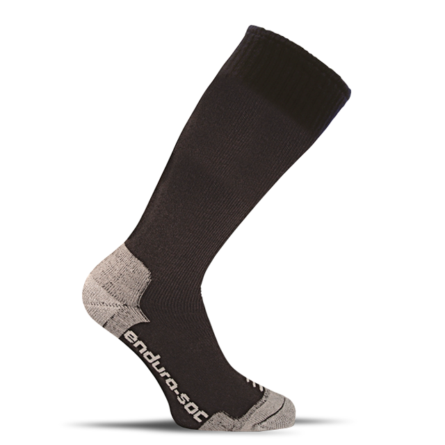 BLACK CALF LENGTH ENDURASOC
