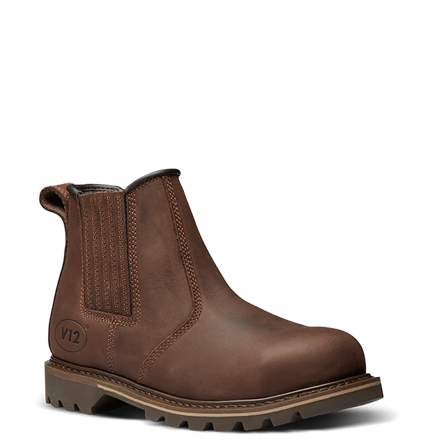 V12 RAWHIDE BROWN DEALER BOOT - SBP