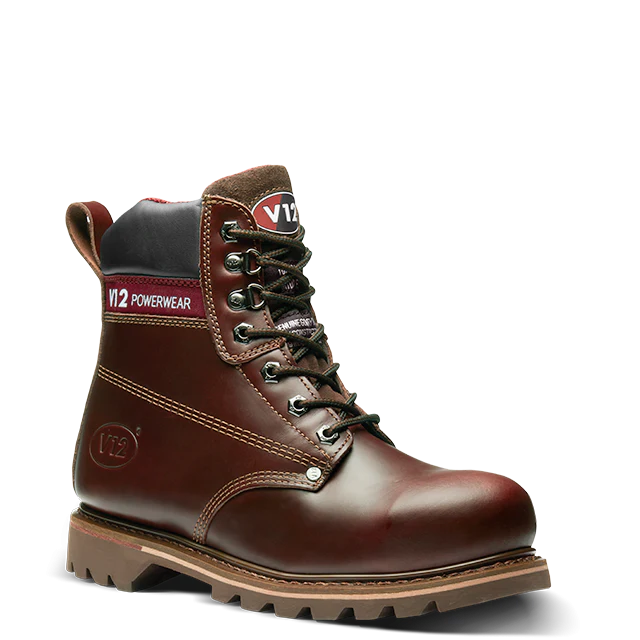 V12 BOULDER RICH MAHOGANY SBP DERBY BOOT
