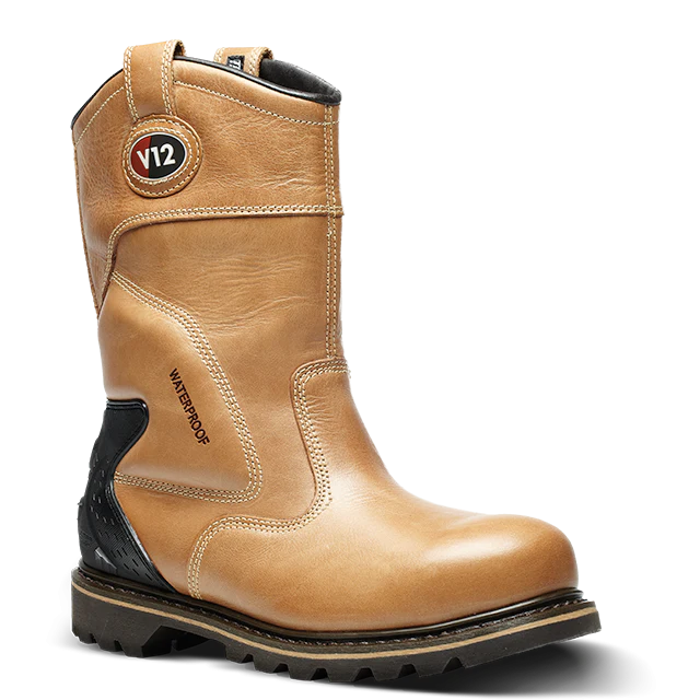 V12 TOMAHAWK VINTAGE WATERPROOF RIGGER BOOT