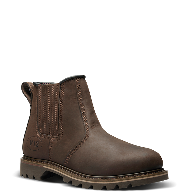 V12 RANCHER BROWN NON-SAFETY DEALER BOOT