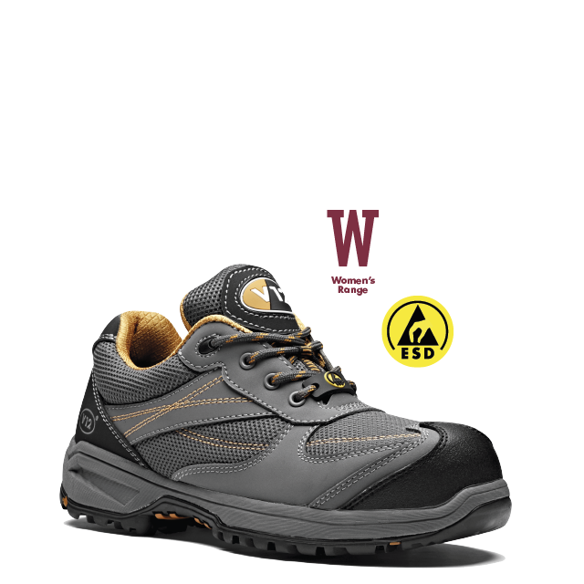 V12 Turbo IGS Grey Womens Safety Trainer S1P HRO SRC
