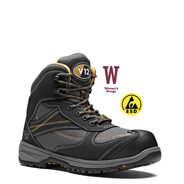 V12 Torque IGS Grey Womens Hiker Boot S1P HRO SRC