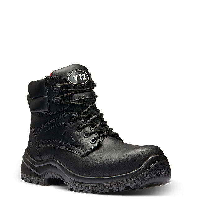 V12 Otter STS Black Derby Boot S3 SRC