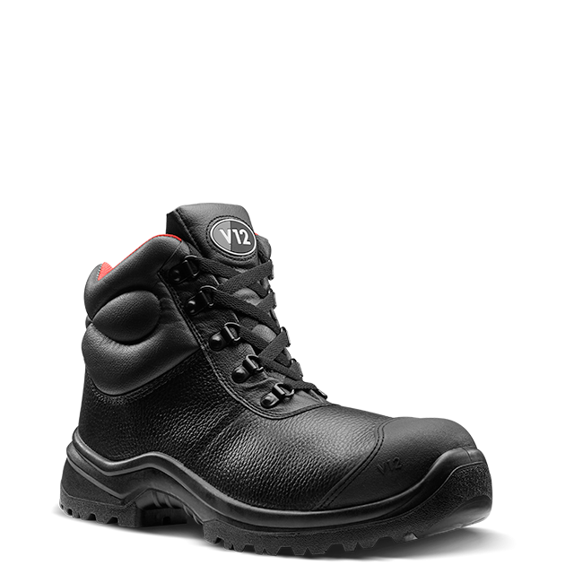 Rhino STS Black Scuff Cap Safety Boot S3 SRC