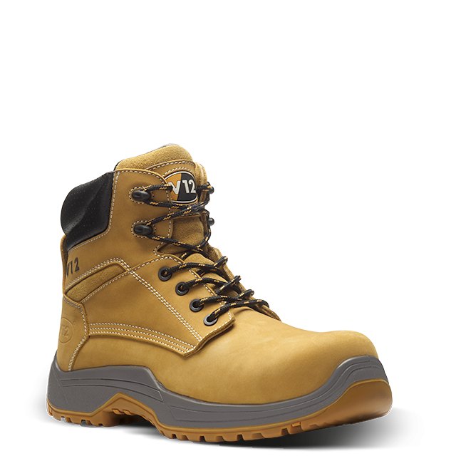 V12 Puma IGS Honey S3 HRO SRC Nubuck Derby Boot