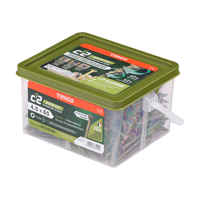 Timco | C2 Deck-Fix 4.5 x 65mm