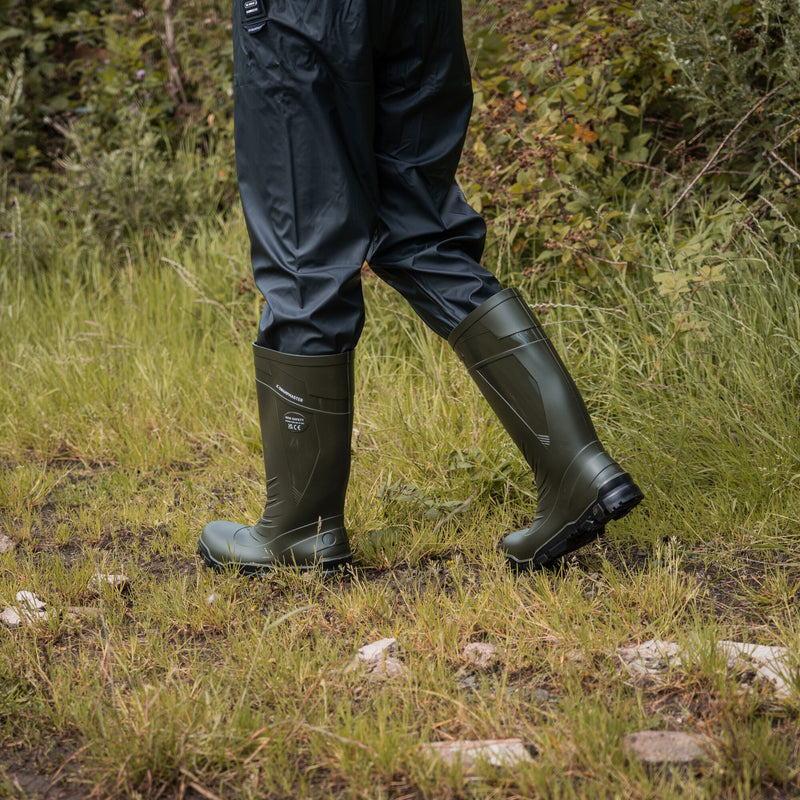 Swampmaster Vortex Non-Safety PVC Wellington Green