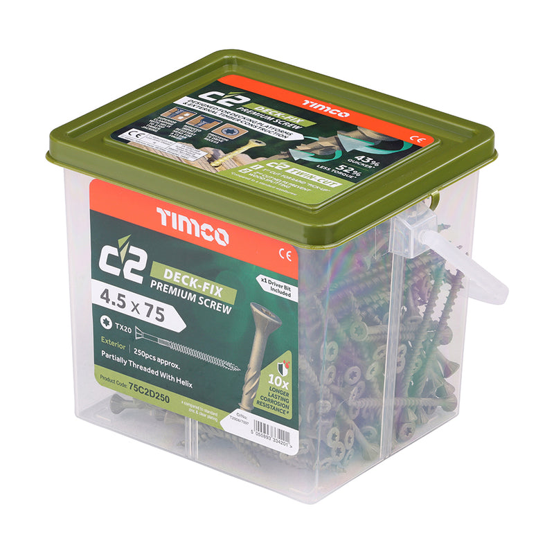 Timco | C2 Deck-Fix 4.5 x 75mm