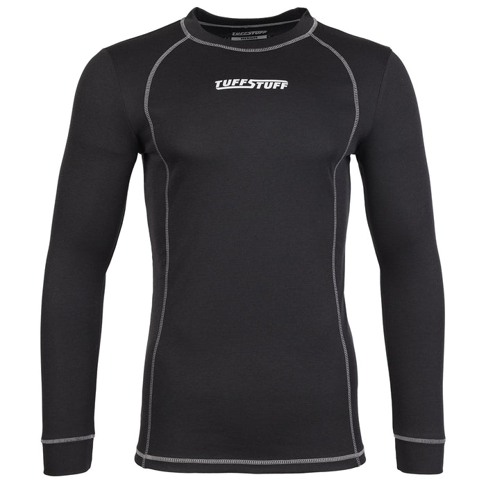 TUFFSTUFF BASEWEAR LONG SLEEVE T-SHIRT BLACK