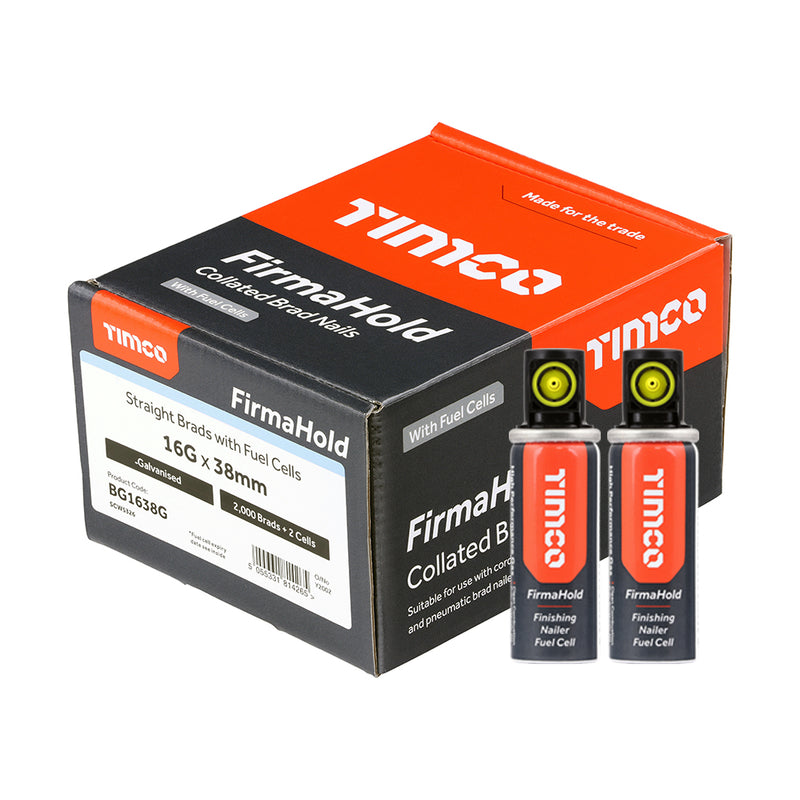 Timco | FirmaHold ST Brad & Gas 16G 38mm