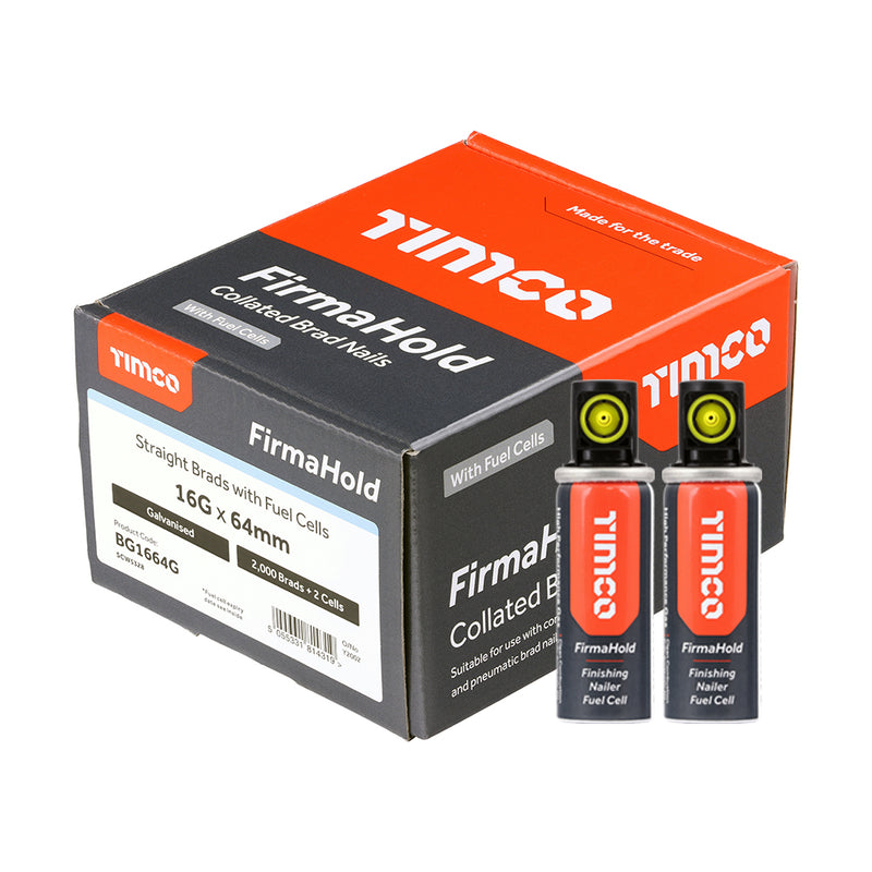 Timco | FirmaHold ST Brad & Gas 16G 64mm
