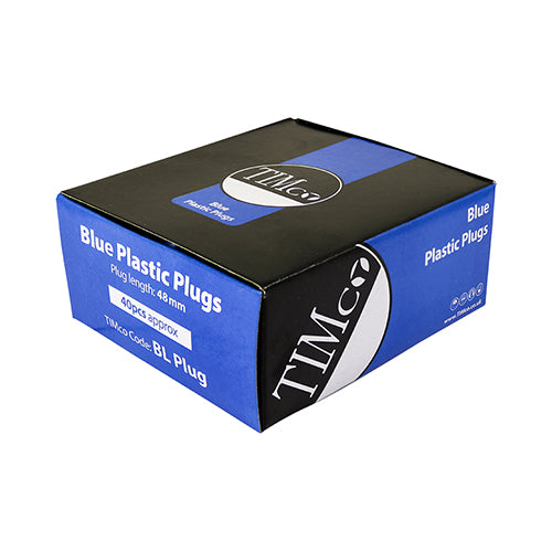 Timco | Blue Plastic Plugs 48mm