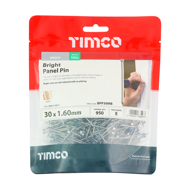Timco | Panel Pin 30 x 1.60